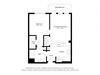Floor plan image of A1, 1-bedroom apartment